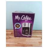 Mr. Coffee - 12-Cup Coffee Maker with Rapid Brew System - Stainless Steel