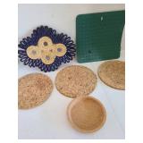 Tiles, trivets, coasters.