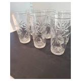 Vintage Prescut drinking glasses, set of 6