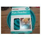 NIP Dog Feeder and 4 NIP Leashes