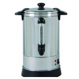 Nesco Professional Coffee Urn, 30 Cups, Stainless Steel - Powers On