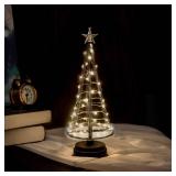 Mini Christmas Tree Table Lamp & Nice Decorations for Your Rooms, Inside Black S