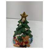 Christmas Stocking Holder Decorated Christmas Pine Tree Gifts