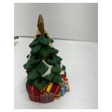 Christmas Stocking Holder Decorated Christmas Pine Tree Gifts