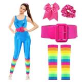 SATINIOR Women and Girl Doll Costume Accessories Set Unitard 80