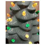 Mr. Halloween 12" Ceramic Harvest Tree with Topper, Blue