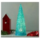 17" Illum Glistening Tree w/Light