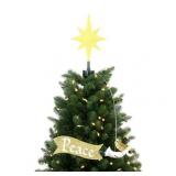 Animated Tree Topper - Angel with Gold Banner