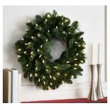 Bethlehem Lights 24" Overlit Wreath with Lights