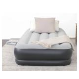 TWIN SleepLux Durable Inflatable Air Mattress with Built-in Pump