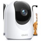 GNCC Indoor Camera, 360 Pan/Tilt Home Security Camera