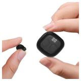 Smallest Invisible Mini Earbuds Wireless Bluetooth, Low Profile Micro Tiny Discreet Hidden Earbuds for Work, Small Headphones, Invisible Sleep Wireless Earphone IPX5 Waterproof for Small Ear Canals