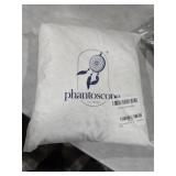 Phantoscope Pack of 2 Faux Fur Solid Throw Decorative Pillow Cover Cushion Covers Luxury Soft Decorative Pillowcase Fuzzy Pillow Covers for Bed/Couch, White 18 x 18 Inches