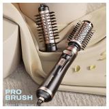 BeautimeterÂ® 3-in-1 Hot Air Styler: Rotating Blow Dryer Brush with 2-Inch and 1.5-Inch Brushes