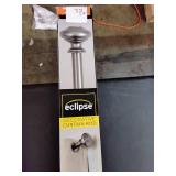 Eclipse Townsend 1 IN Adjustable Curtain Rod set