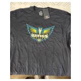 WNBA Dallas Wings Fan Base T-Shirt SIZE 2XL