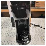 Mainstays Single Serve Dual Brew Coffee Black MODEL 202140