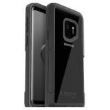 OtterBox Pursuit Series Case for Samsung Galaxy S9 (ONLY - NOT Plus) Non-Retail Packaging - Clear/Black