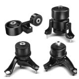 Engine Motor Mount, Compatible with 2007-2011 Toyota Camry 2.4L, Replaces OE#A4207 A4211 A4274 A62009, Set of 4