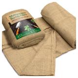 Burloptuous 40" x15 Feet Gardening Burlap Roll - Multipurpose Natural Burlap Fabric, High Density Jute Fiber Material for Decorations, Center Pieces for Home, Rustic Party DÃ©cor