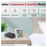 ThermoPro TP50 Digital Hygrometer Indoor Thermometer Room Thermometer and Humidity Gauge with Temperature Monitor