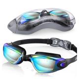 Aegend Swim Goggles, Swimming Goggles No Leaking Full Protection Adult Men Women Youth