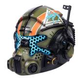 Karc Deluxe Resin Mask Advanced J Cooper Helmet for Men Halloween Cosplay Collectors Edition - Retail: $134.22