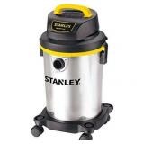 Stanley Wet/Dry Vacuum 4 Gallon 4 Horsepower Stainless Steel Tank - Retail: $79.46