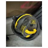 Stanley Wet/Dry Vacuum 4 Gallon 4 Horsepower Stainless Steel Tank - Retail: $79.46