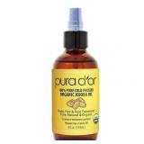 PURA D OR Organic Jojoba Oil 4 Fl Oz