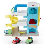 Fisher-Price Little People Helpful Neighbors Wheelie Garage