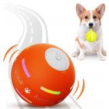 PetDroid Interactive Dog Toys Dog Ball,[Newly Upgraded] Durable Motion Activated Automatic Rolling Ball Toys for/Small/Medium/Large Dogs,USB Rechargeable