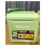 Igloo Tagalong Too 11 Qt. Seafoam Cooler 32971