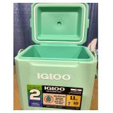 Igloo Tagalong Too 11 Qt. Seafoam Cooler 32971