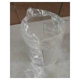 Clear Plastic Cylinder, 8In X 9In