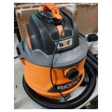 Ridgid 14 Gallon 6.0 Peak HP NXT Shop Vac Wet Dry Vacuum with Fine Dust Filter, Locking Hose and Accessory Attachments - Retail: $218