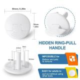 Outlet Covers Baby Proofing White - PRObebi 38 Pack Plug Covers for Electrical Outlets, Child Proof Socket Covers, Baby Safety Products for Home, Office, Easy Insatllation, Protect Babies