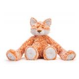 Demdaco Heartful Hugs 17.5in Weighted Plush Animal, Fox