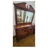 Matching dresser with mirror, quality made