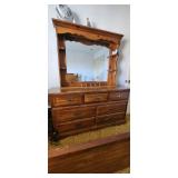 Quality made Dresser with mirror.