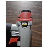 Central Pneumatic Air Nailer/Stapler, 120PSI, uses 1/4" crown, 18 gauge Staples up to 1-5/8" Long or 18 gauge Brad nails, unable to test