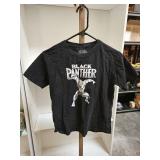 Black Panther Kids 10/12 tshirt, lightly worn