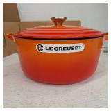 Le Creuset 7.25-qt Classic Cast Iron Round Dutch Oven, Flame, Retail - $399.00