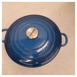 Le Creuset 3.5-qt Cast Iron Round Wide Dutch Oven, Marseille, Retail - $218.00