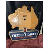 Old FOSTERS Lager advertising sign