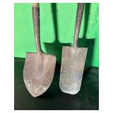 Pointed Shovel and Spade