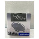 Country Classics Wide Mouth Canning Jar Lids (12-Count) CCCL-012-WM Pack of 24