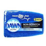 438062 Dawn Non-Scratch Sponge 3 PK