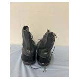 2 Pairs Womanâs WFL Waterproof Black Boots Size 10