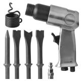 PROSHI 150mm air hammer kit 4-chisels, 4500 BPM, pneumatic hammer shovel tool, air chisel pneumatic shovel tool, pneumatic tools, air shovel by PROSHI